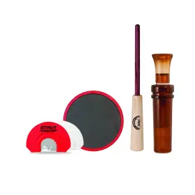 Sc18k2 Strut Commander Duck Sunrise Starter Kit Turkey Calls Combo Pack Hunter