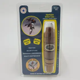 Sure-shot 081265005009 Vintage Game Calls Model 500 Yentzen Duck Call Double Reed New Nos Sure-shot 081265005009 Vintage Game Calls Model 500 Yentzen Duck Call Double Reed New Nos