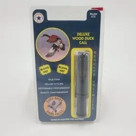 Sure-shot 081265006754 Vintage Game Calls Model 675 Deluxe Wood Duck Call New Old Stock Nos