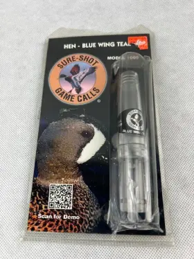 Sure Shot 081265010058 New Game Call Model 1005 Hen- Blue Wing Teal