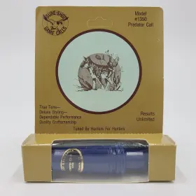 Sure-shot 081265013509 Vintage Game Calls Model 1350 Predator Call Blue New Old Stock Nos