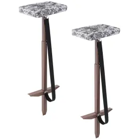 Yit-teenyyou-7539 Teenyyou 2 Pack Padded Camo Marsh Seats With Ground Stakes Adjustable