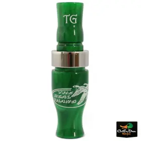 Tim Grounds Championship Calls 616337000332 Real Thang Goose Call - Emerald Sapphire Acrylic
