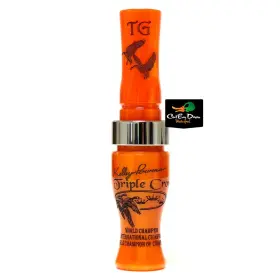 Tim Grounds Championship Calls 616337300005 Kelley Powers Triple Crown Goose Call - Tennssee Crush Acrylic