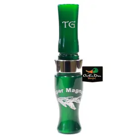 Tim Grounds Championship Calls 616337310035 Super Mag Short Reed Goose Call Emerald Sapphire Acrylic Tim Grounds Championship Calls 616337310035 Super Mag Short Reed Goose Call Emerald Sapphire Acrylic