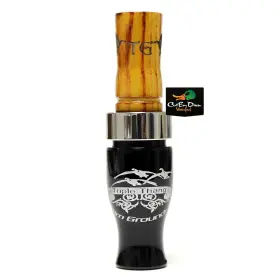 Tim Grounds Championship Calls 616337510251 Triple Thang Goose Call Black Acrylic And Hedge Wood