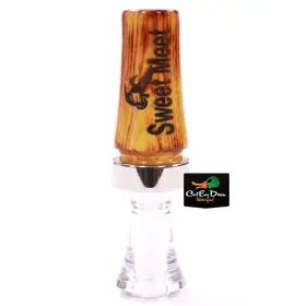 Tim Grounds Championship Calls 616337524043 Sweet Meet Duck Call Hedge Wood/clear Poly Insert