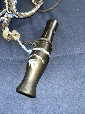 Tgssmpc01 Tim Grounds Championship Calls Super Magnum Mag Short Reed Goose Call Black Magic Poly