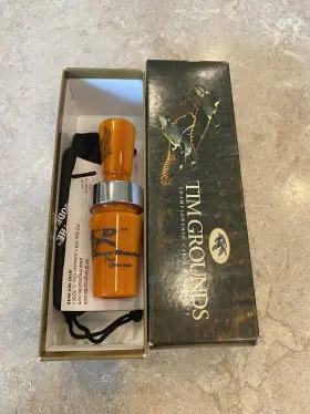 Tim Grounds Championship Duck & Goose Calls 616337555559 D Overhauler Call Tennessee Crush Free Lanyard Tim Grounds Championship Duck & Goose Calls 616337555559 D Overhauler Call Tennessee Crush Free Lanyard
