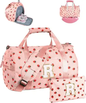 Vw-009-gym Vogewood Teen Girl Birthday Gifts Girls Gym Bag Kids Personalized Weekend Pink