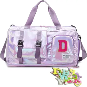 Sob009-eu Vousxllez Personalized Gym Bag For Women Weekender Duffle Travel Lightweight Purple Sob009-eu Vousxllez Personalized Gym Bag For Women Weekender Duffle Travel Lightweight Purple