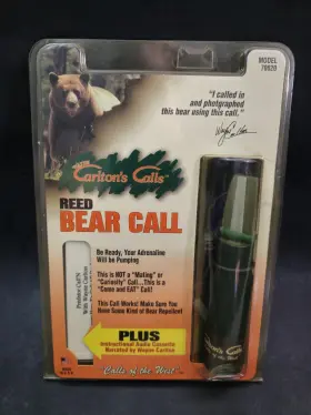 70620 Wayne Carltons Calls Vintage Carlton S Bear Reed Call With Packaging Cassette And Extra 70620 Wayne Carltons Calls Vintage Carlton S Bear Reed Call With Packaging Cassette And Extra