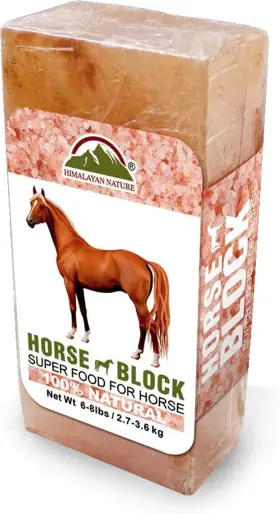 Wbm 744110103038 100% Natural Himalayan Rock Salt Block - Mineral Licking Brick For Animals Wbm 744110103038 100% Natural Himalayan Rock Salt Block - Mineral Licking Brick For Animals