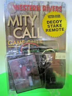 00439 Wester Rivers Western Inch Mity Call Decoy Stake Remote Exact Reproduction Of Game Calls 00439 Wester Rivers Western Inch Mity Call Decoy Stake Remote Exact Reproduction Of Game Calls