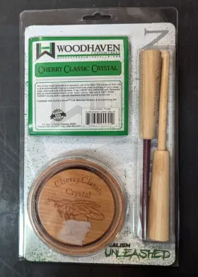 Woodhaven 854627000550 Realism Unleashed Cherry Classic Crystal Custom Game Call Kit New