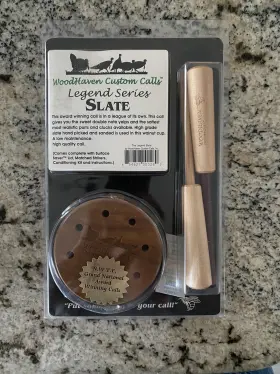 Wh026 Woodhaven Calls Legend Slate Friction Turkey Call - Wh026 Woodhaven Calls Legend Slate Friction Turkey Call -