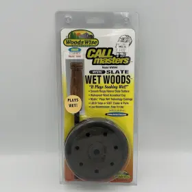 Ww044 Woods Wise 039484000442 Vintage Mystic Slate Wet Turkey Call Plays