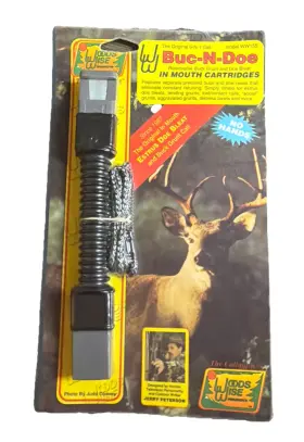 We165 Woods Wise 039484015507 Buc-n-doe Buck Grunt And Doe Bleat Game Call