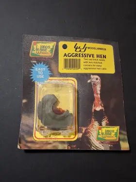 Ww028 Woods Wise Products Rare Vintage 1996 Turkey Call Aggressive Hen Nos Game Ww028 Woods Wise Products Rare Vintage 1996 Turkey Call Aggressive Hen Nos Game