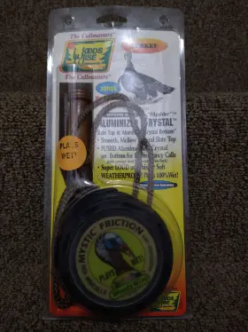Ww033 Woods Wise Products Nip Mystic 2 In 1 Aluminized Crystal Turkey Pot Call Ww033 Woods Wise Products Nip Mystic 2 In 1 Aluminized Crystal Turkey Pot Call