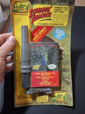 Ww057 Woods Wise Products 1997 Screaminft Peacock Game Call Nos Callmasters Spring And Fall Ww057 Woods Wise Products 1997 Screaminft Peacock Game Call Nos Callmasters Spring And Fall