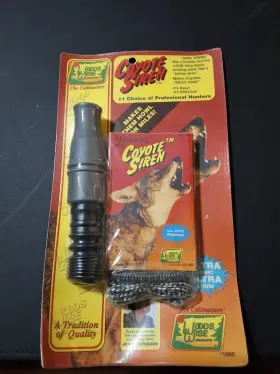 Ww087 Woods Wise Products 1996 Coyote Siren Game Call Nos Callmasters Jerry Peterson