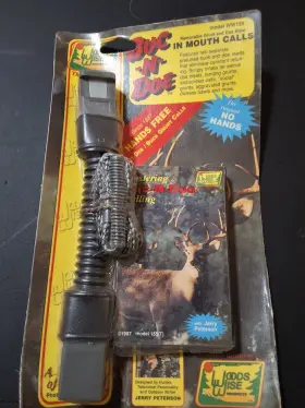Ww155 Woods Wise Products 1997 In Mouth Buc-n-doe Game Call Nos Callmasters Cassette Ww155 Woods Wise Products 1997 In Mouth Buc-n-doe Game Call Nos Callmasters Cassette