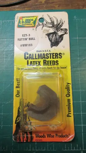 Ww183 Woods Wise Elk Latex Call Reed 183 Ruttinft Bull Ww183 Woods Wise Elk Latex Call Reed 183 Ruttinft Bull