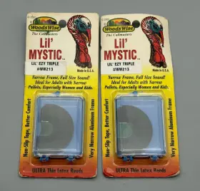 Ww213 Woods Wise X2 Reed Lil Mystic Turkey Call Lot Ezy Triple