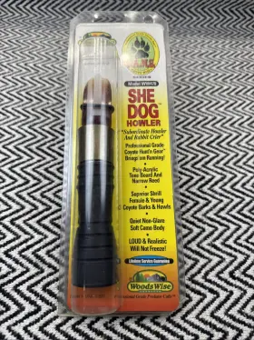 Ww470 Woodswise Woods Wise Vtg She Dog Howler Coyote Call Hunting Pro Grade Predator