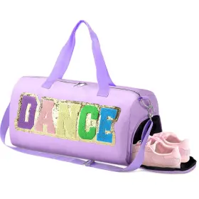 Jil-yeyeplum-0390 Yeyeplum Dance Duffle Bag 18.9 X 9.45 8.66 Inches/ 48 24 22 Cm Purple