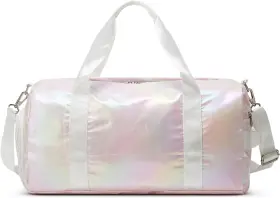 Jsb10-a3 Zhierna Sports Gym Dance Bag For Women Girls Shimmery Waterproof Duffle Pink