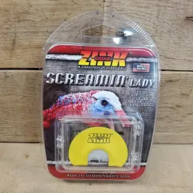 Zink Calls 810280013269 New Scremin Lady Diaphragm Turkey Mouth Call Three Reed