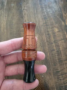 Zink Calls Znk-znk6026 Atm Green Machine Duck Double Reed Call Wood