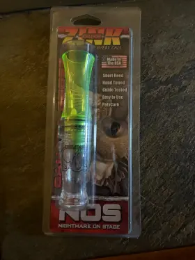 Znk5018 Zink Calls Goose Call Nos Nightmare On Stage Polycarbonate Made In Usa New