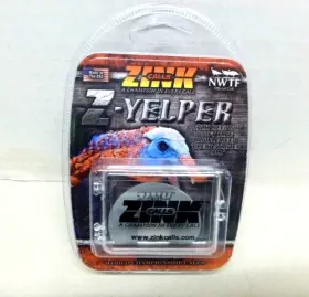 Znkznk328 Zink Z-yelper Waterfowl Marsh Field Forest Water Turkey Mouth Call Sealed New