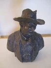 Pre-owned Vintage John Wayne 6 1/2" Trail Boss Bronze Bust Monfort Original 1982 Used. Price: $30.00.