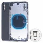 For Iphone Xs Replacement Back Glass New Housing Battery Cover Frame+small Parts. Price: $25.99.