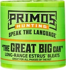 Primos Hunting The Great Big Can Doe Bleat Loud Estrus Call For Deer New. Price: $25.99.