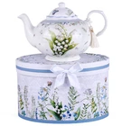 1-QT Lily Of The Valley Bone China Gift Box Porcelain New. Price: $44.95.