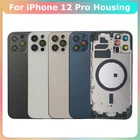 Rear Back Housing Cover Battery Door Frame Replacement For Iphone 12 Pro 6.1" New. Price: $46.17.