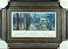 Chris Kuehn Hunters Moon Deer Hunting S/n Art Print 28.75 X 21 New. Price: $85.95.