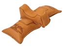 #5 Medium Leather Owl Ear Straddle Front Bag New. Price: $47.00.