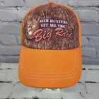 Deer Hunters Get The Big Racks Hat Osfa Orange Camo Hunting Ball Cap Bucks Pre-owned. Price: $14.99.