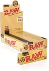 Raw Classic Natural Unrefined Rolling Papers 1.25 1/4 Size (box Of 24) New. Price: $19.99.