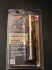 Flambeau Lohman Goose Call Real Sound Gold Series #1025L Brand New In Box. Price: $25.00.