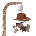 Lambs & Ivy Country Western Cowboy Hat Musical Baby Crib Mobile Soother Toy New. Price: $79.99.