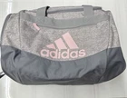 Adidas Defender 4 Small Duffel Bag, Jersey Grey/rose Gold/onix Pre-owned. Price: $14.00.