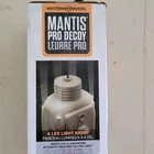 Western Rivers Mantis Pro Predator W/ Motor, Fur Kite, 4 Led Wrc-mpdecoy-w New. Price: $25.00.