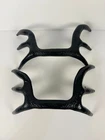 Black Rack By Illusion Systems Rattling Antlers Buck Deer Call Set Of 2 Plastic Used. Price: $22.00.